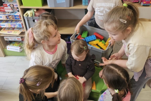 Odwiedziny dzieci z Klubu Kilkulatka